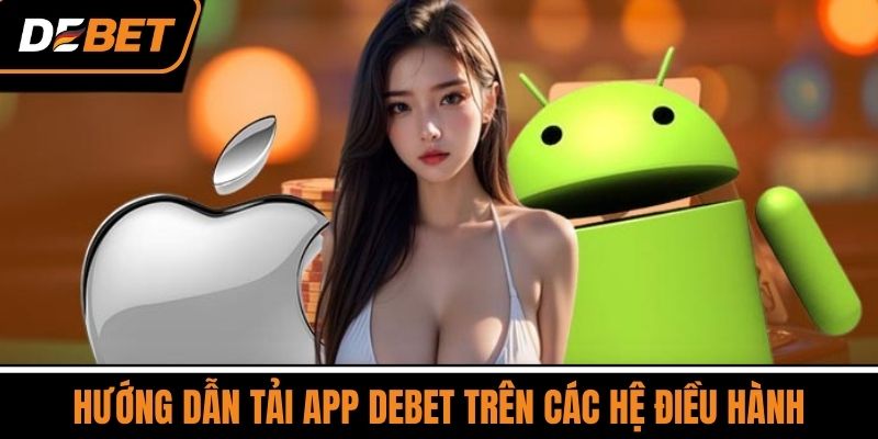 Hướng dẫn tải app DEBET trên các hệ điều hành